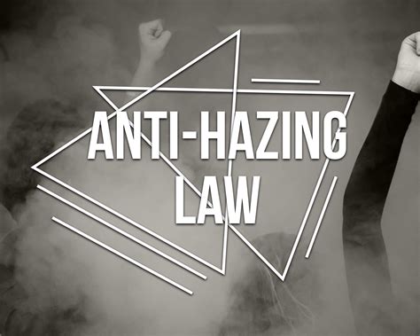 anti hazing law|The Anti.